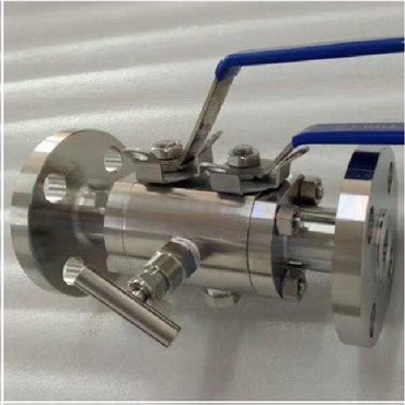 Flytande DBB Kulventil i gjutet stål